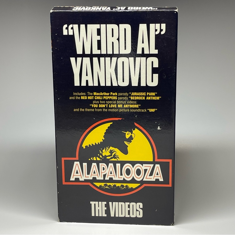 Alapalooza The Videos by Weird Al Yankovic VHS Tape Video 1994